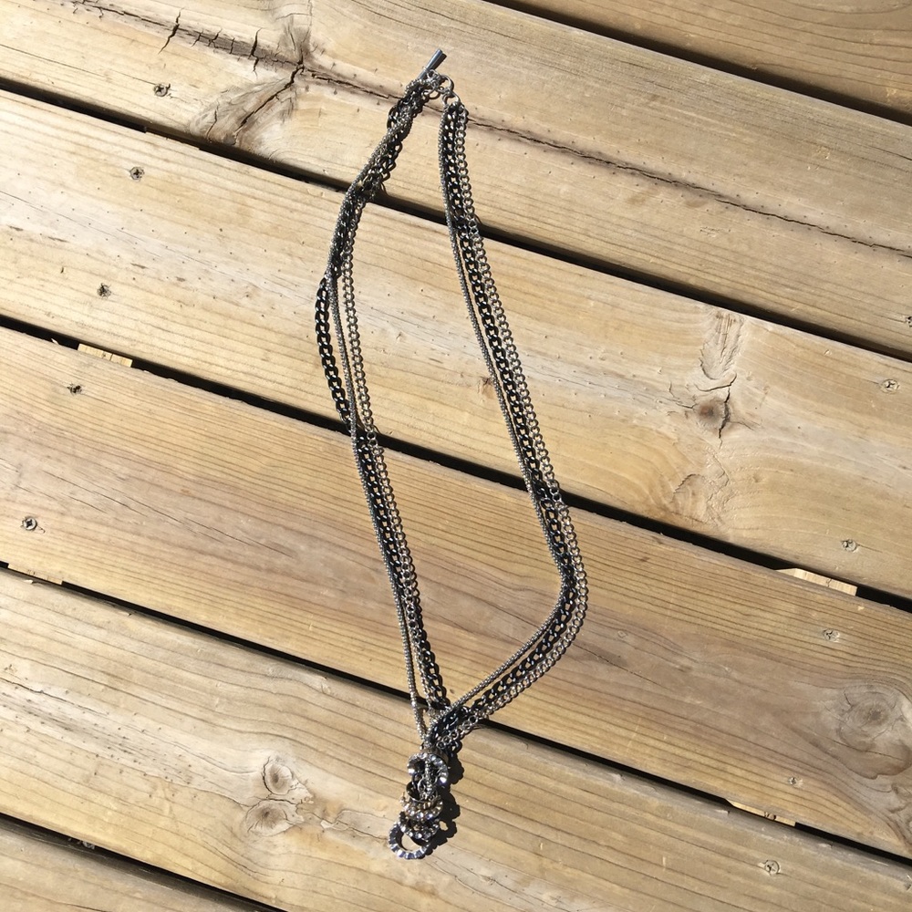 multi metal convertible necklace